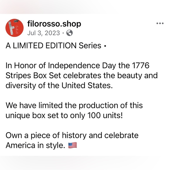 Filorosso Men’s Navy Limited Edition “The Stripes” 1776 Belt, size L see chart - Picture 11 of 13